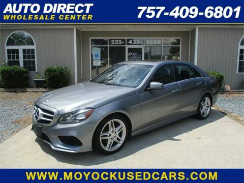 2014 Mercedes-Benz E-Class for sale at Auto Direct Wholesale Center in Moyock NC