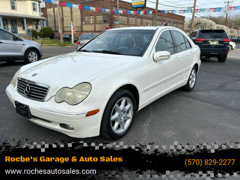 2004 Mercedes-Benz C-Class for sale at Roche's Garage & Auto Sales in Wilkes-Barre PA