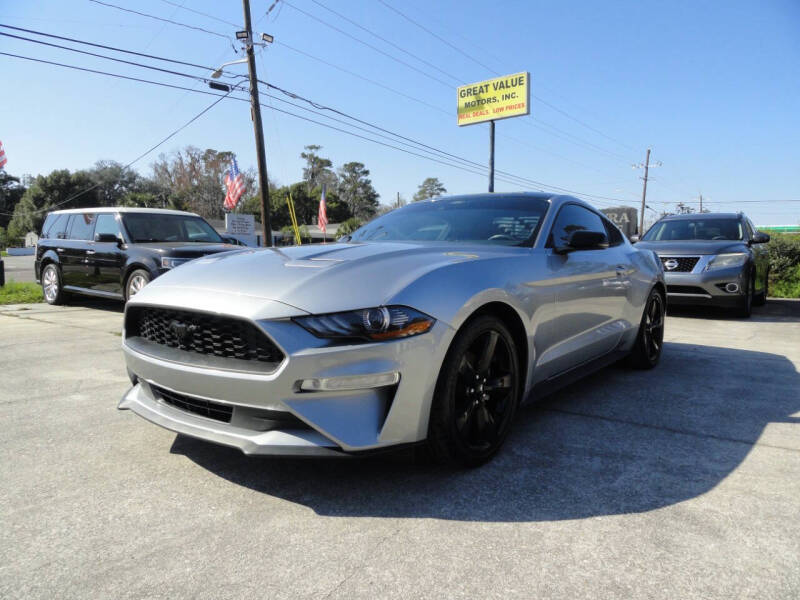 2021 Ford Mustang for sale at GREAT VALUE MOTORS in Jacksonville FL