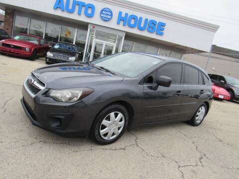 2013 Subaru Impreza for sale at Auto House Motors in Downers Grove IL