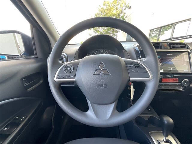 Blue 2024 Mitsubishi Mirage G4 ES ES 4dr Sedan 2