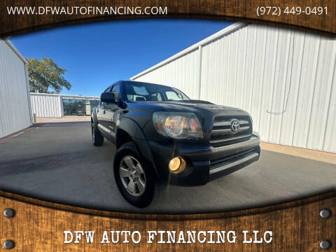 2010 Toyota Tacoma for sale at DFW AUTO FINANCING LLC in Dallas TX