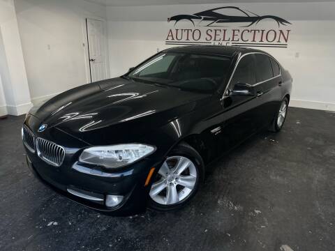 2012 BMW 5 Series for sale at Auto Selection Inc. in Houston TX