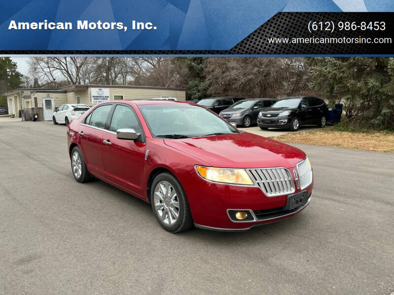 2012 Lincoln MKZ for sale at American Motors, Inc. in Farmington MN