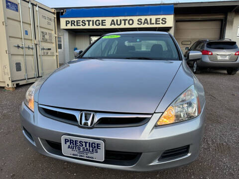 2007 Honda Accord for sale at Prestige Auto Sales in Lincoln NE