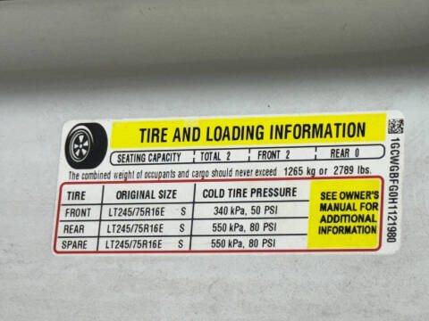 2017 Chevrolet Express 2500