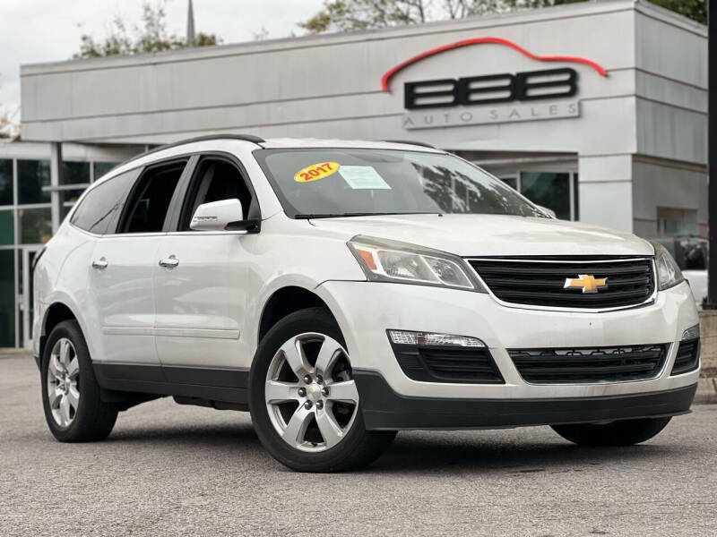 2017 Chevrolet Traverse for sale at BBB AUTO SALES in Nashville TN