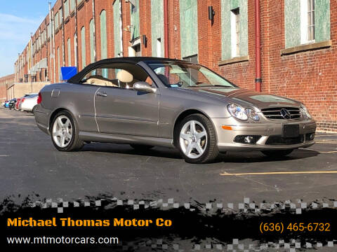 2005 Mercedes-Benz CLK for sale at Michael Thomas Motor Co in Saint Charles MO