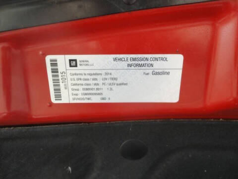 2014 Chevrolet Spark LS Manual