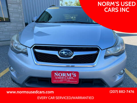 2013 Subaru XV Crosstrek for sale at NORM'S USED CARS INC in Wiscasset ME