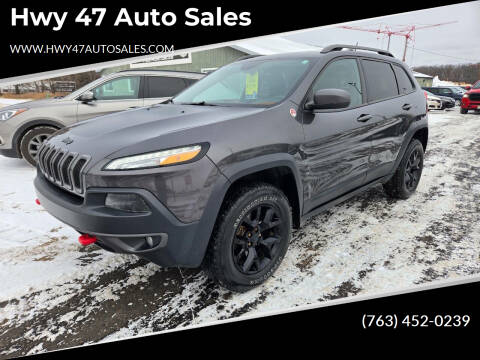 2016 Jeep Cherokee for sale at Hwy 47 Auto Sales in Saint Francis MN