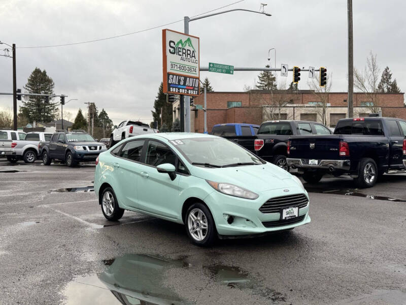 2018 Ford Fiesta for sale at SIERRA AUTO LLC in Salem OR