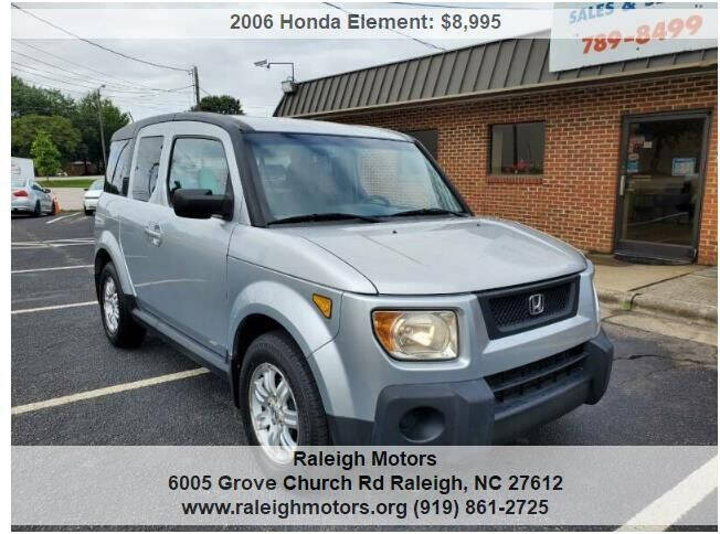 Silver 2006 Honda Element EX-P AWD EX-P 4dr SUV 4A 1