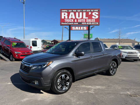 2020 Honda Ridgeline for sale at RAUL'S TRUCK & AUTO SALES, INC in Oklahoma City OK