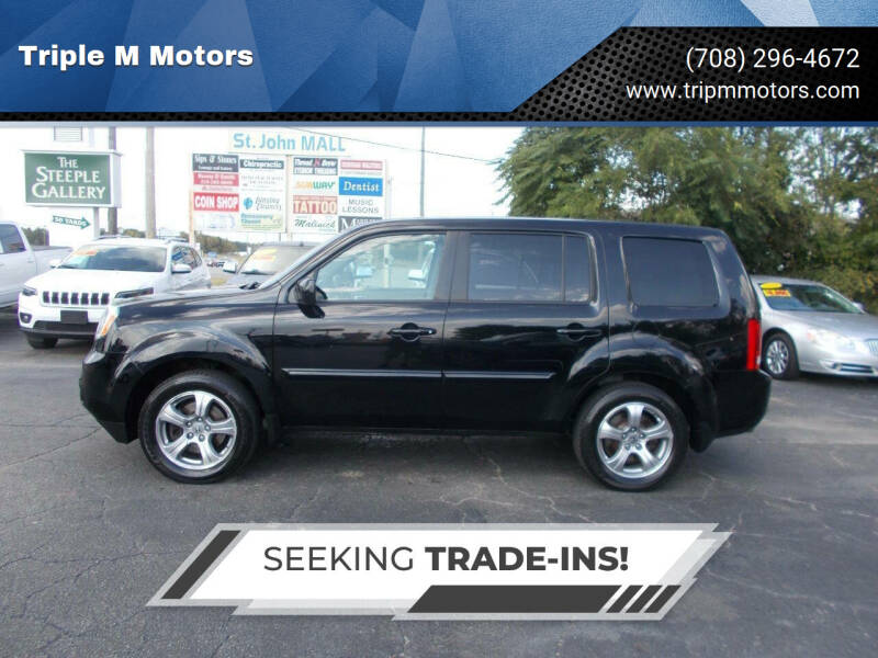 2013 Honda Pilot for sale at Triple M Motors in Saint John IN