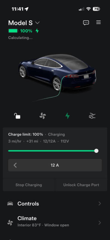2015 Tesla Model S 85