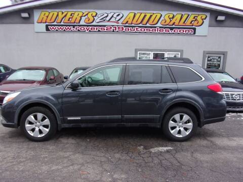 2010 Subaru Outback for sale at ROYERS 219 AUTO SALES in Dubois PA