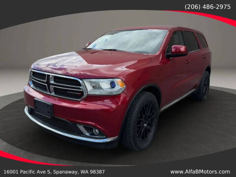 2015 Dodge Durango SXT
