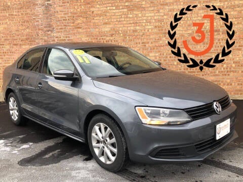 2011 Volkswagen Jetta for sale at 3 J Auto Sales Inc in Mount Prospect IL