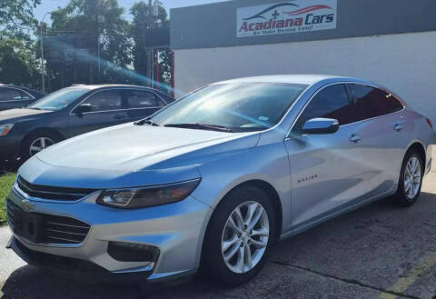 2018 Chevrolet Malibu for sale at Acadiana Cars in Lafayette LA