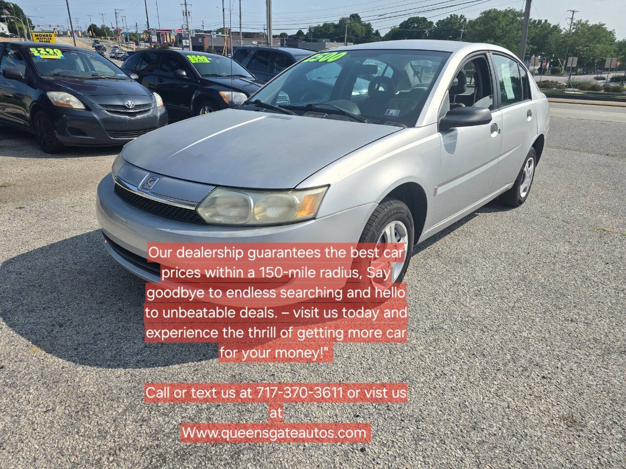 2004 Saturn Ion for sale at QUEENSGATE AUTO SALES in York, PA