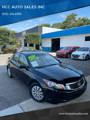 2009 Honda Accord for sale at HCC AUTO SALES INC in Sarasota FL
