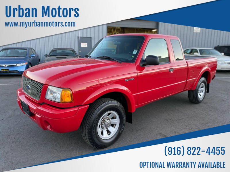 2003 Ford Ranger for sale at Urban Motors in Sacramento CA