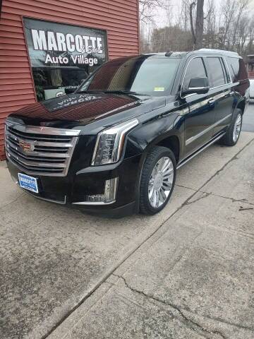 2020 Cadillac Escalade ESV for sale at Marcotte & Sons Auto Village in North Ferrisburgh VT