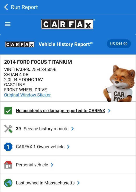2014 Ford Focus Titanium