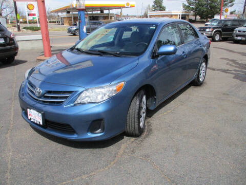 2013 Toyota Corolla for sale at Premier Auto in Wheat Ridge CO