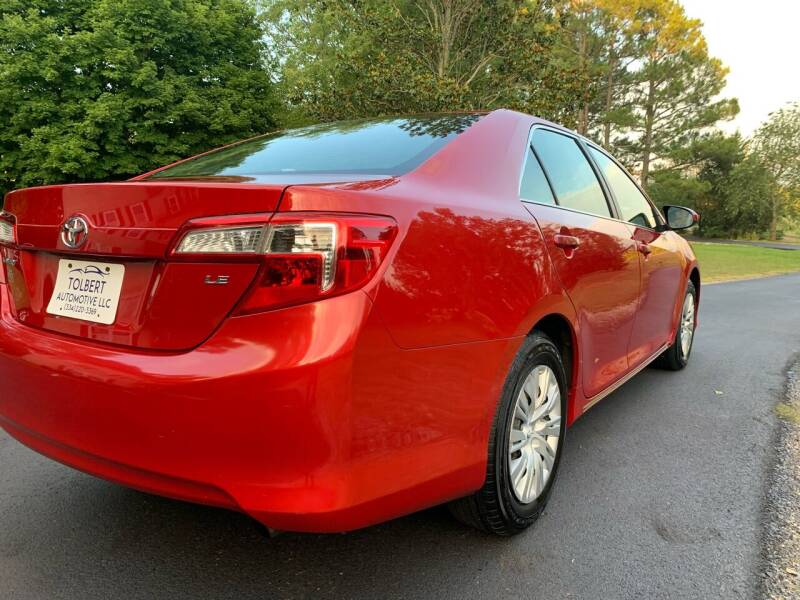 2012 Toyota Camry for sale at TOLBERT AUTOMOTIVE, LLC in Harvest AL