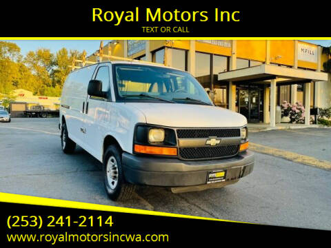 2011 Chevrolet Express Cargo for sale at Royal Motors Inc in Kent WA