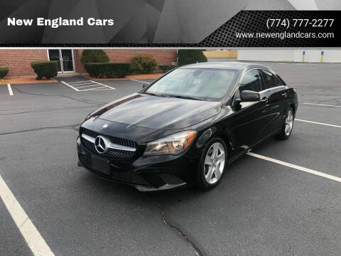 2015 Mercedes-Benz CLA for sale at New England Cars in Attleboro MA