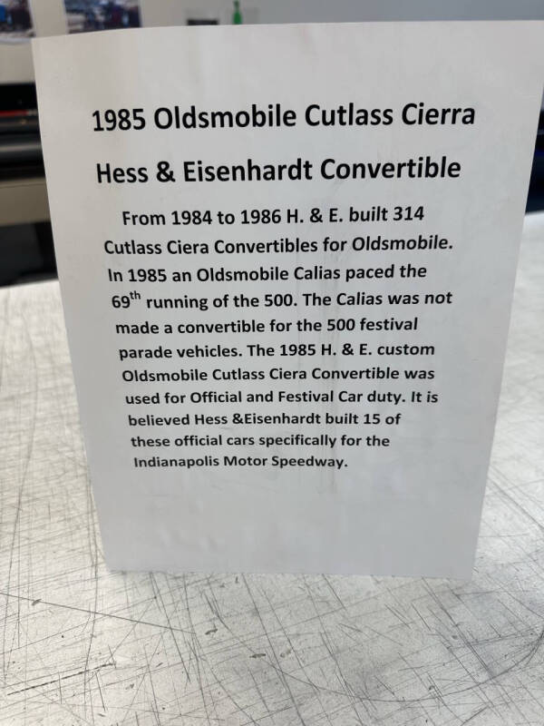 1985 Oldsmobile Cutlass Ciera Brougham
