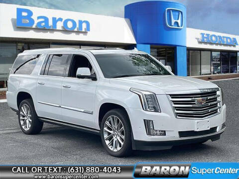 2019 Cadillac Escalade ESV for sale at Baron Super Center in Patchogue NY