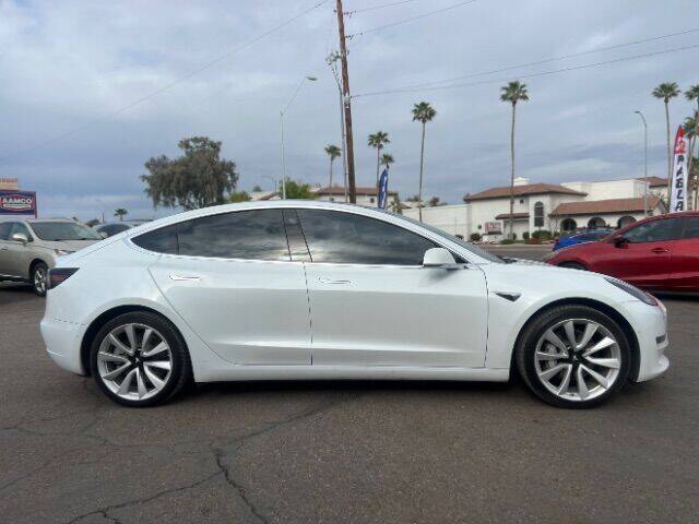 Used 2018 Tesla Model 3 Long Range with VIN 5YJ3E1EA0JF052558 for sale in Mesa, AZ