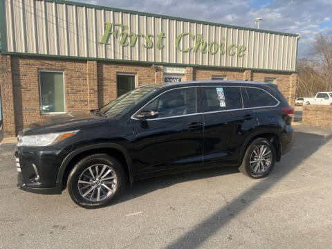 2017 Toyota Highlander for sale at First Choice Auto in Greenville SC