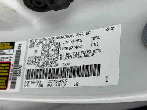 2022 Toyota Tundra SR5