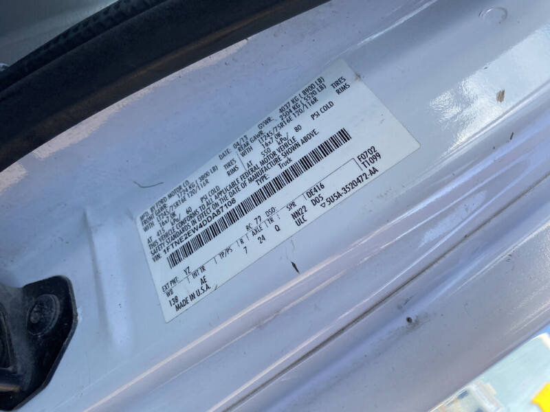 2013 Ford E-Series E-250