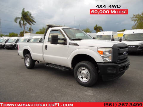 2015 Ford F-250 Super Duty for sale at Town Cars Auto Sales in West Palm Beach FL