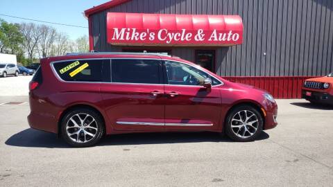 2017 Chrysler Pacifica for sale at MIKE'S CYCLE & AUTO in Connersville IN