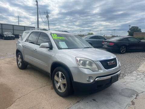 2010 GMC Acadia for sale at 2nd Generation Motor Company in Tulsa OK