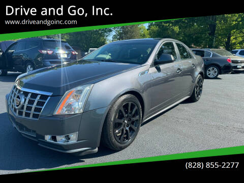 2013 Cadillac CTS for sale at Drive and Go, Inc. in Hickory NC