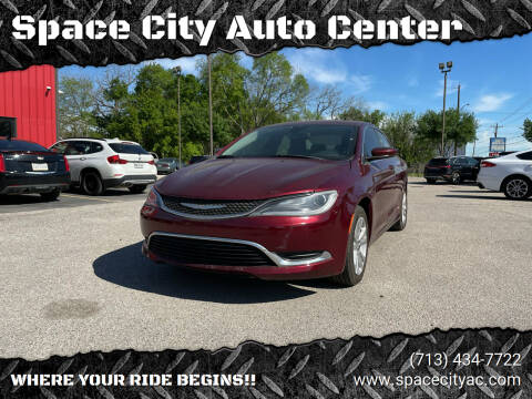 2016 Chrysler 200 for sale at Space City Auto Center in Houston TX