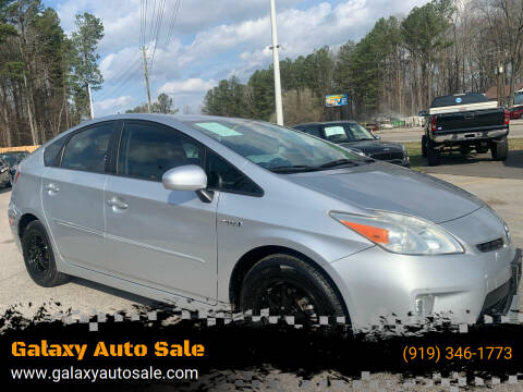 2012 Toyota Prius for sale at Galaxy Auto Sale in Fuquay Varina NC