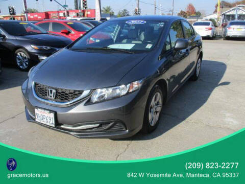 2013 Honda Civic for sale at Grace Motors in Manteca CA