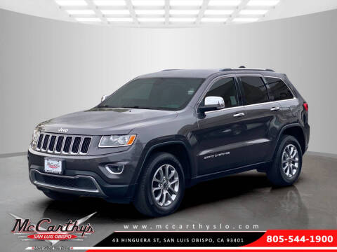 2015 Jeep Grand Cherokee for sale at McCarthy Wholesale in San Luis Obispo CA