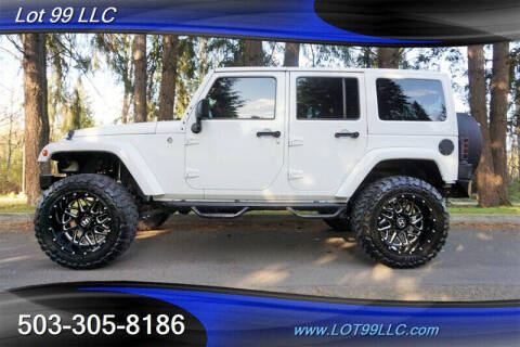 2014 Jeep Wrangler Unlimited for sale at LOT 99 LLC in Milwaukie OR