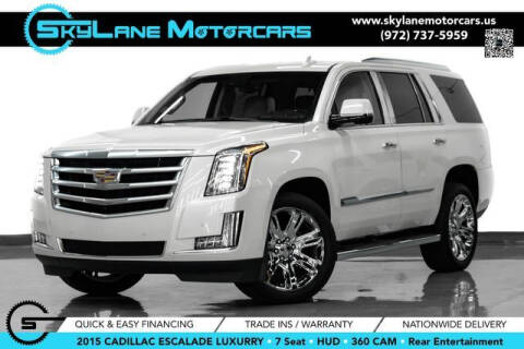 2015 Cadillac Escalade for sale at Skylane Motorcars in Carrollton TX