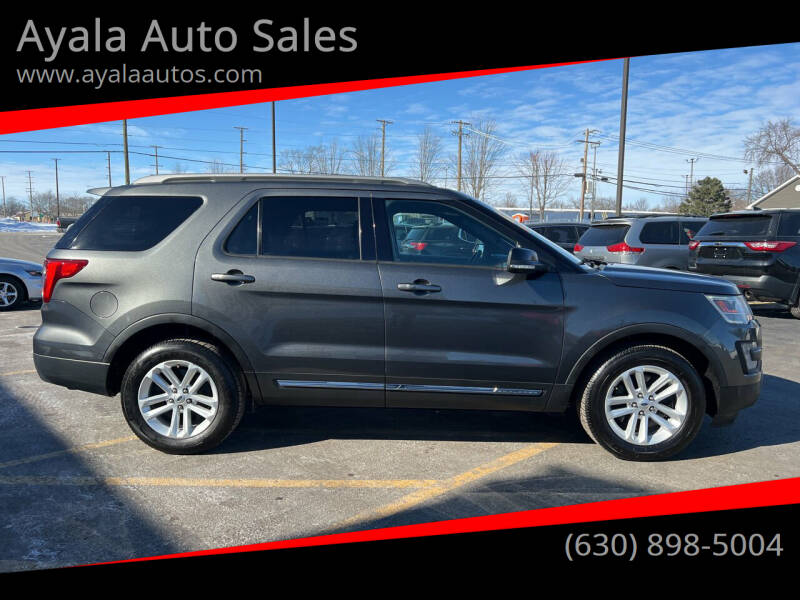 2016 Ford Explorer for sale at Ayala Auto Sales in Aurora IL
